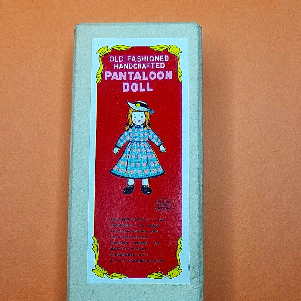 Old Fashioned Handcrafted Pantaloon Doll
